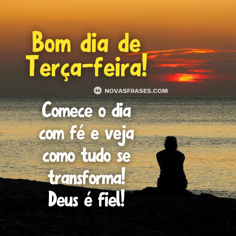 bom dia feliz terça-feira