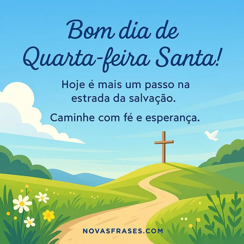 bom dia quarta-feira santa
