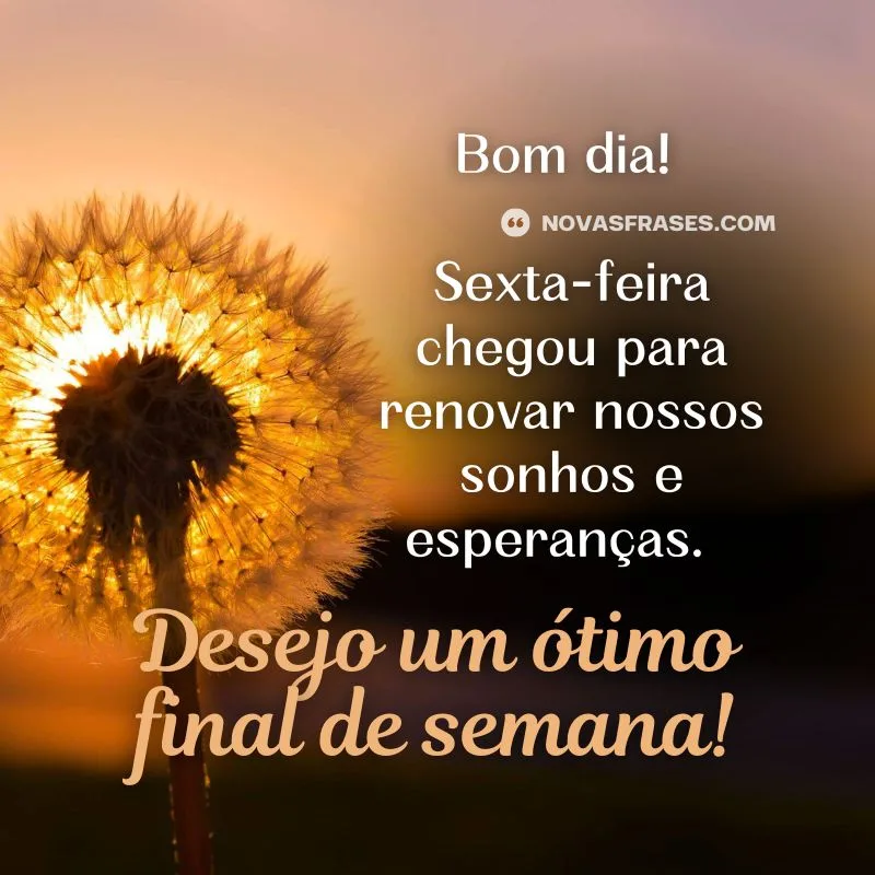 bom dia sexta-feira abençoada