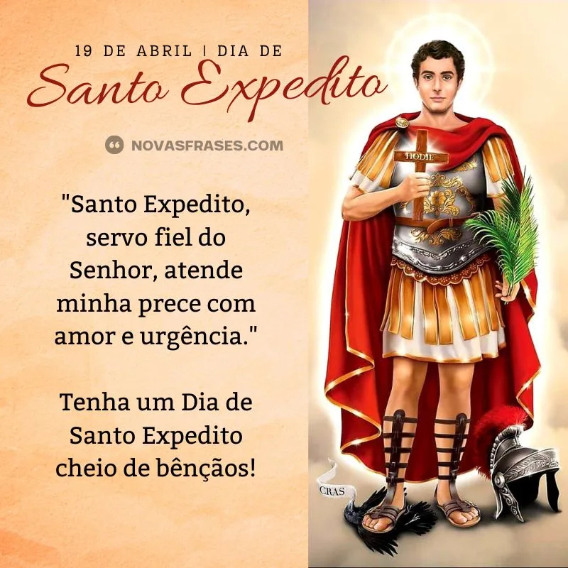 dia de santo expedito mensagem