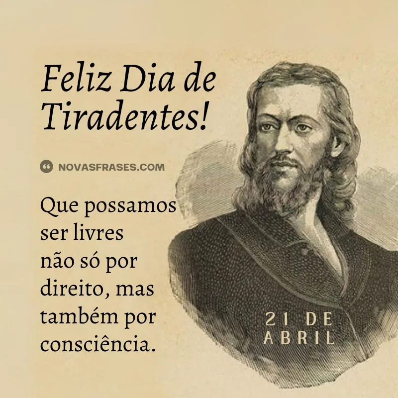 dia de tiradentes frases
