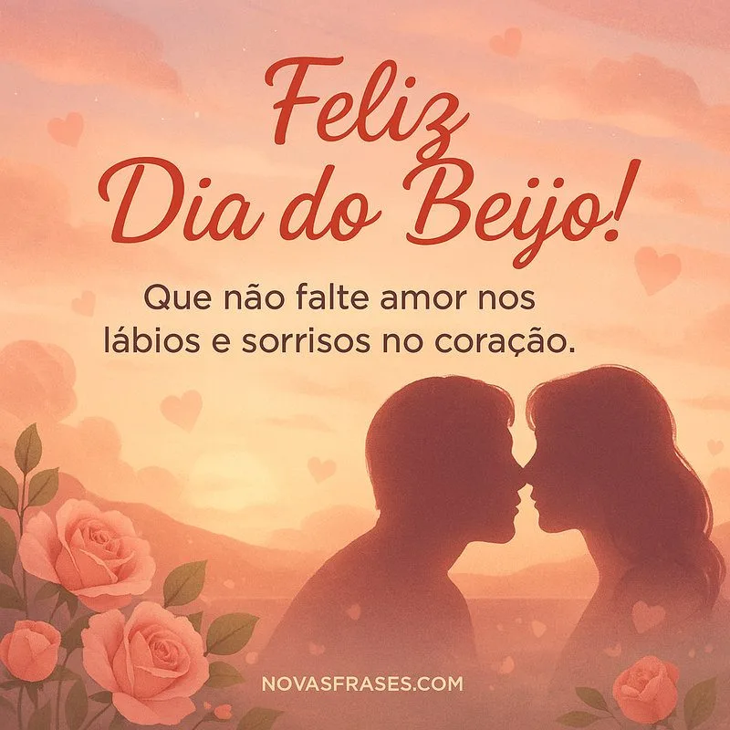 feliz dia do beijo