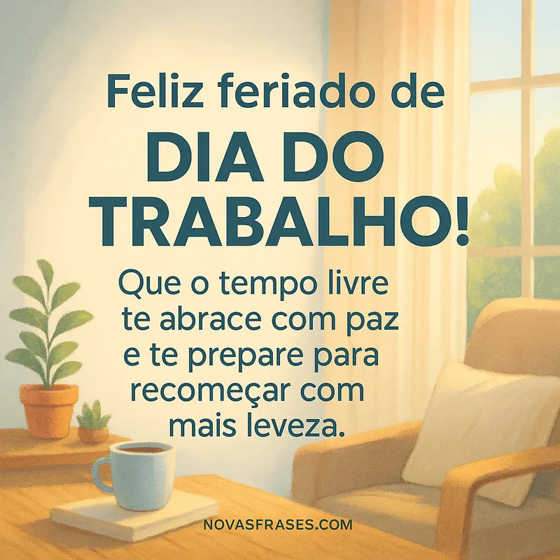 feliz feriado dia do trabalho