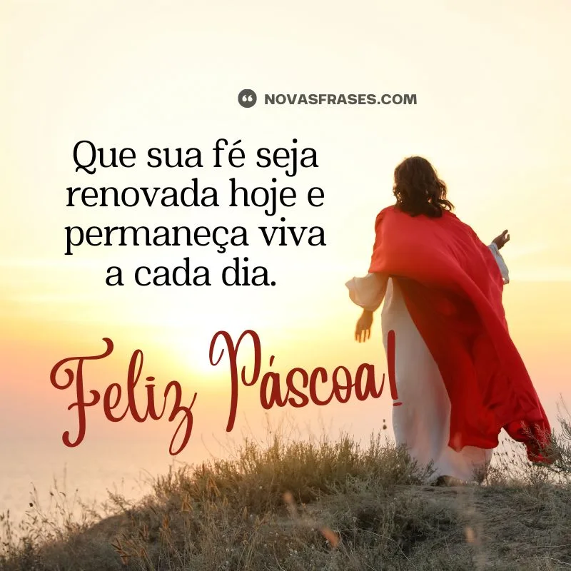 feliz páscoa frase curta