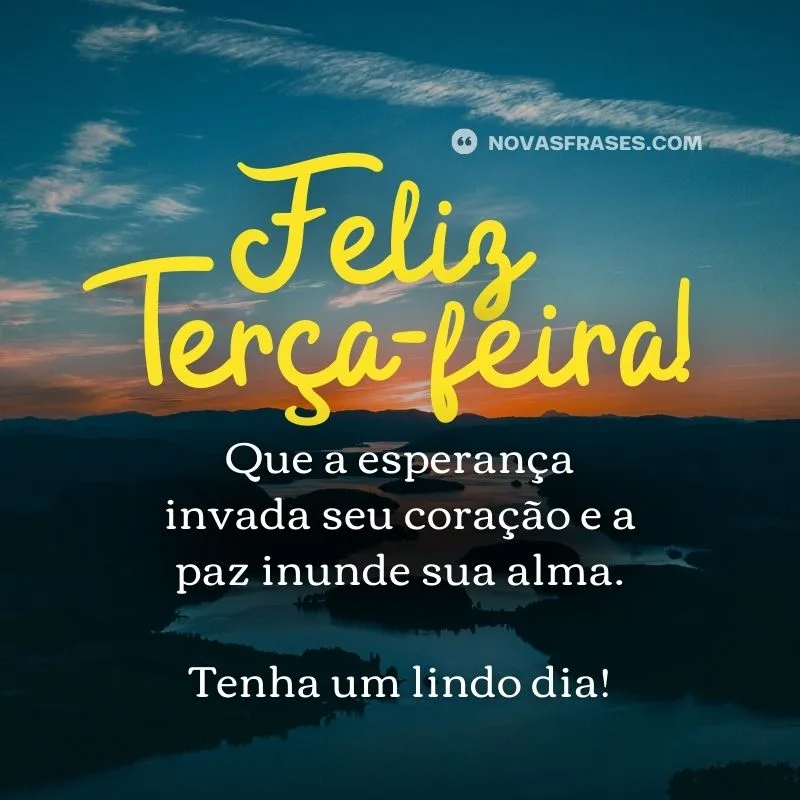 feliz terça-feira