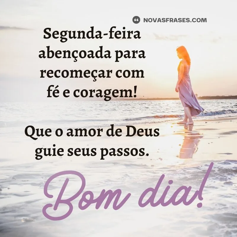 frase bom dia segunda-feira