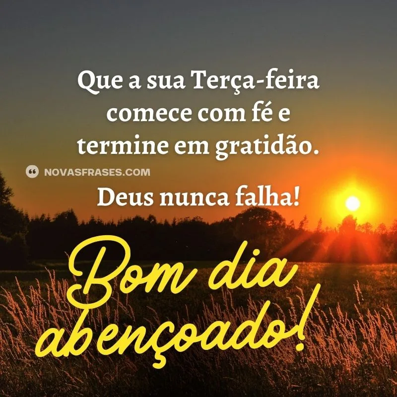 frase bom dia terça-feira
