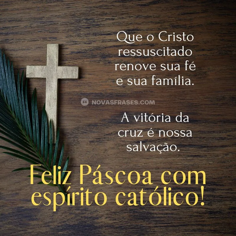 frase de páscoa católica
