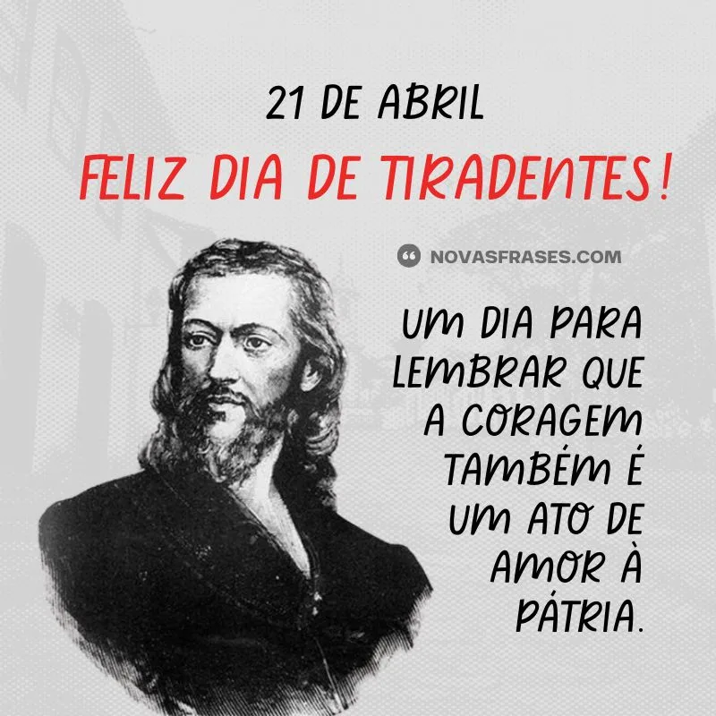 frase dia de tiradentes