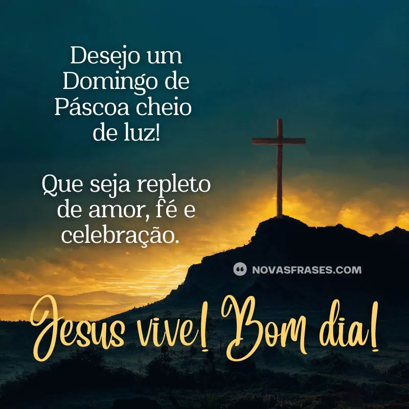 frase domingo de páscoa
