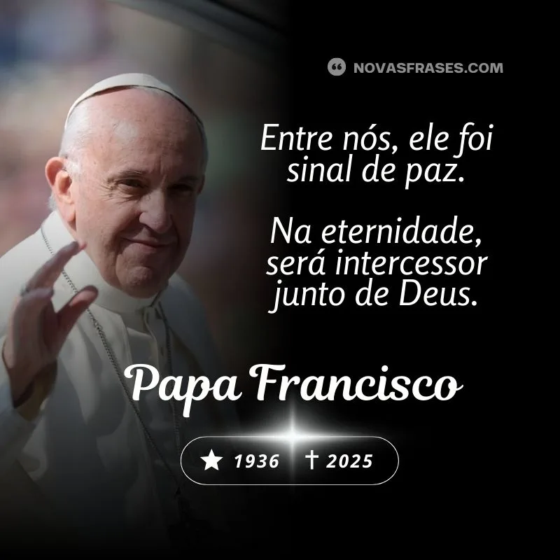 frase luto papa francisco