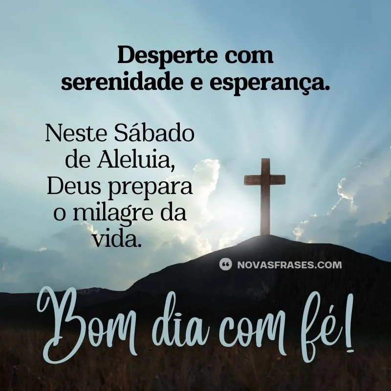 frase sábado de aleluia