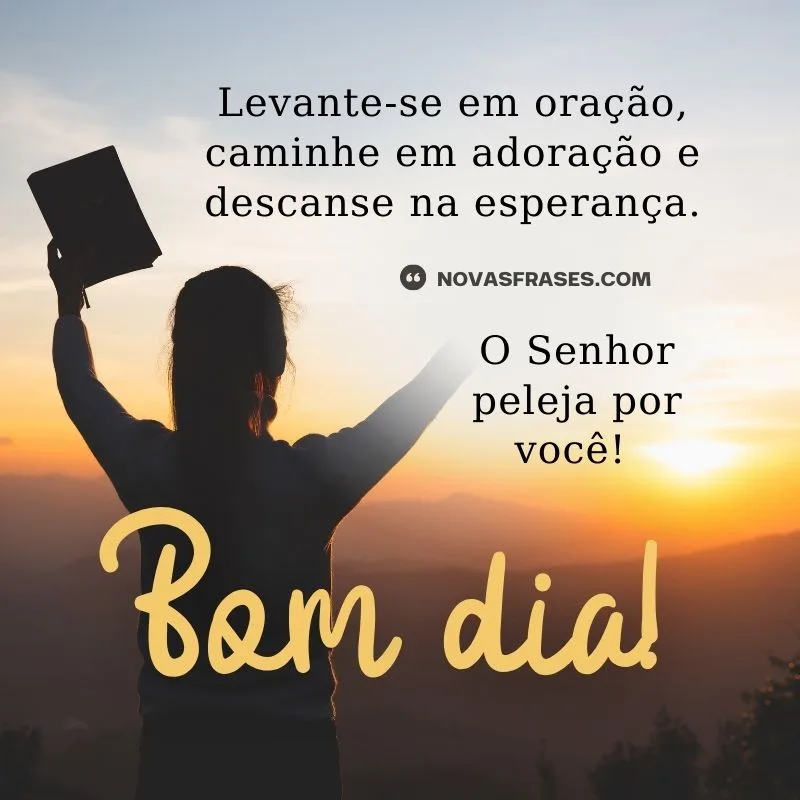 frases bom dia evangélico