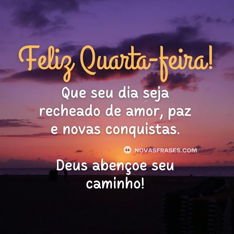 mensagem bom dia quarta-feira