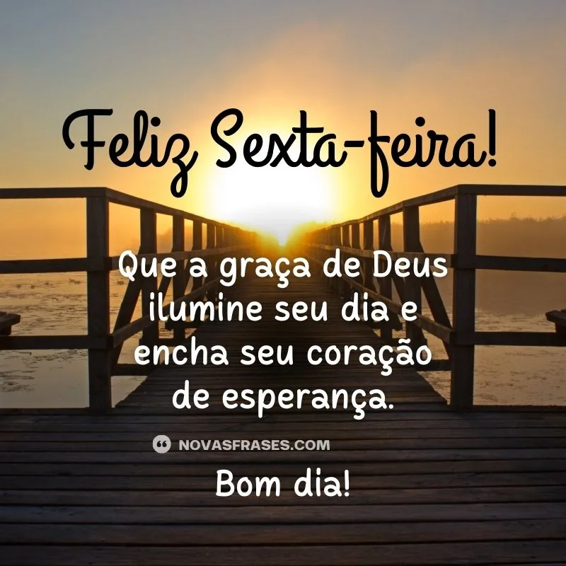 mensagem bom dia sexta-feira