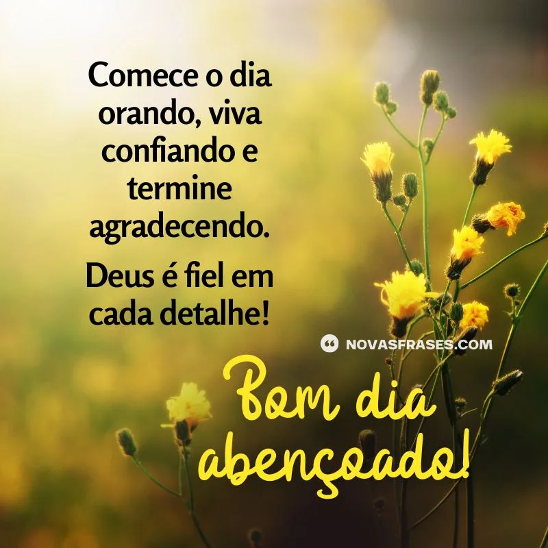 mensagem de bom dia evangélica