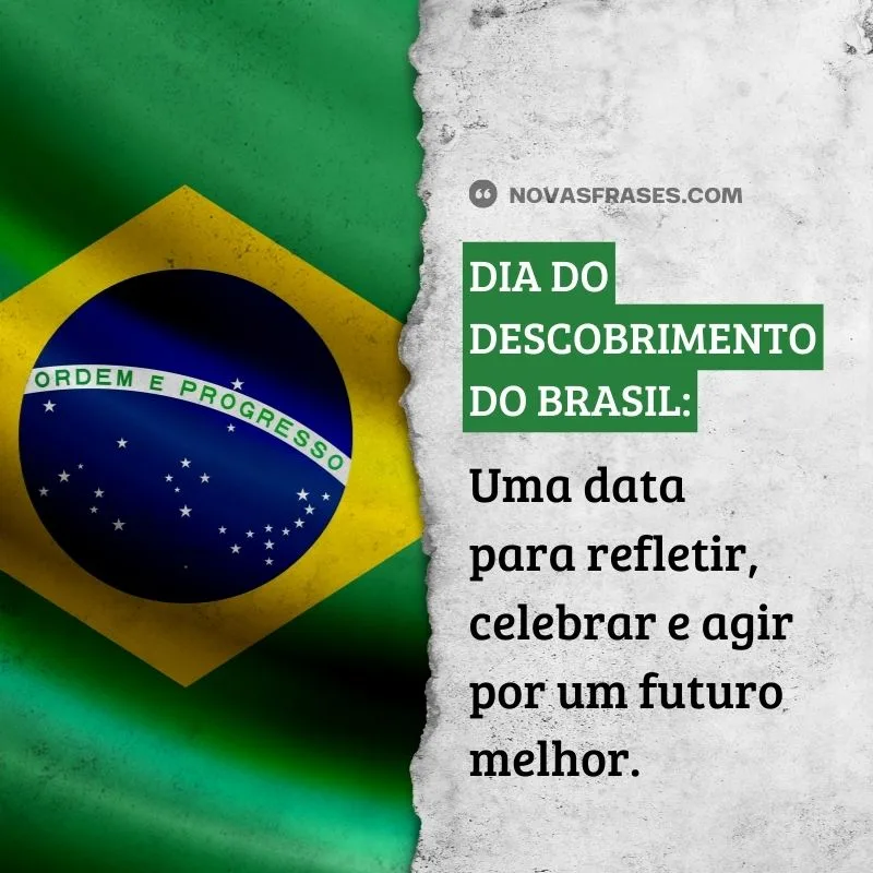 mensagem descobrimento do brasil