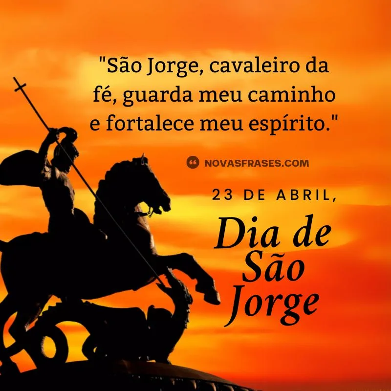 mensagem dia de são jorge