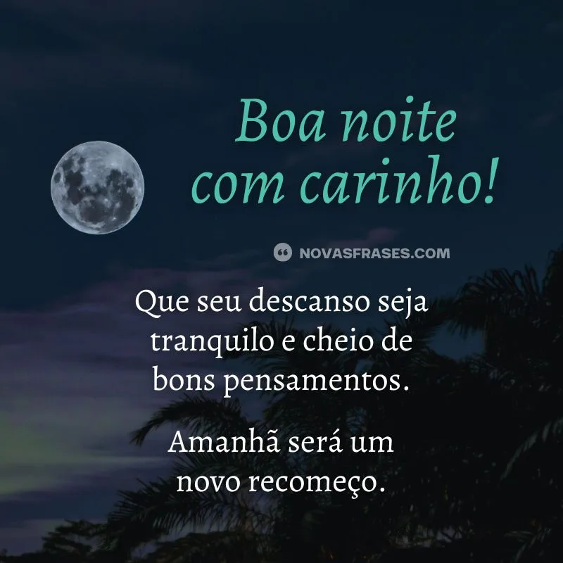 mensagen de boa noite para whatsapp