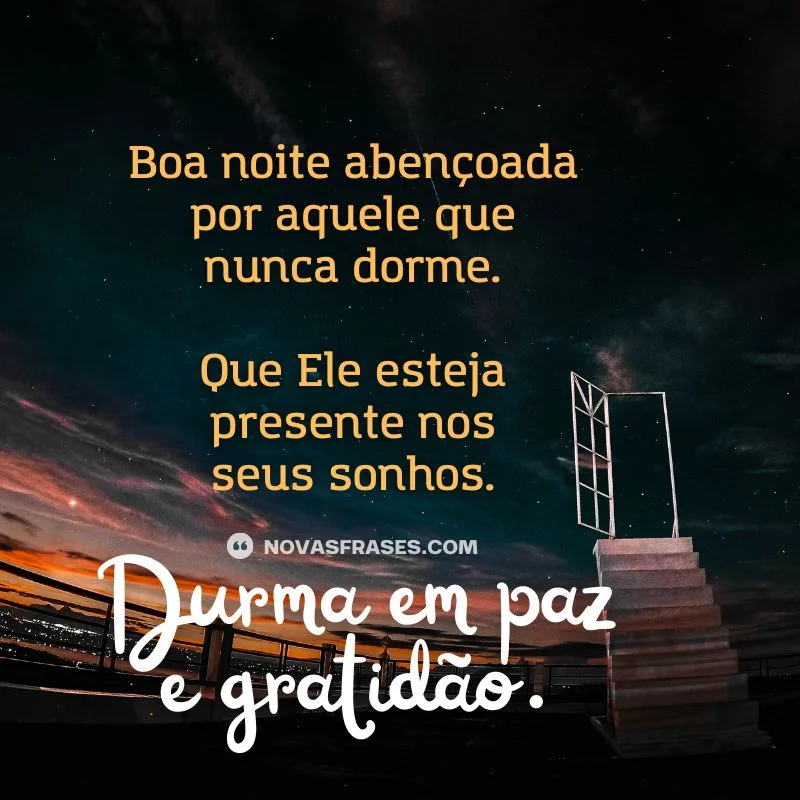 mensagens de boa noite diferente