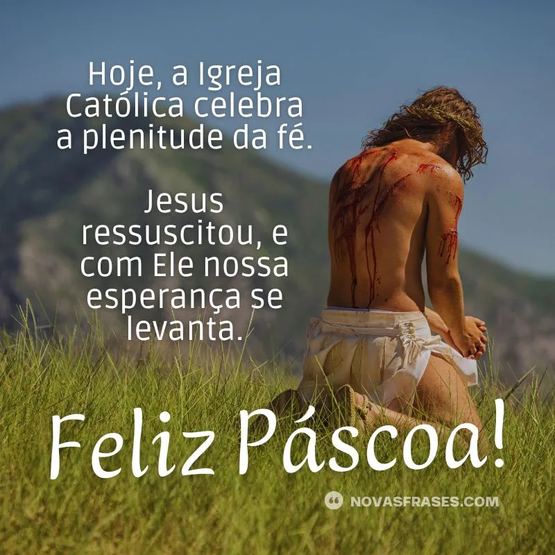mensagens de páscoa católica