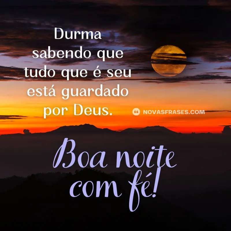 novas frases boa noite