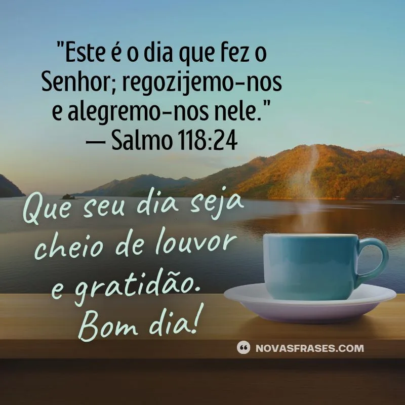 salmo bom dia evangélico