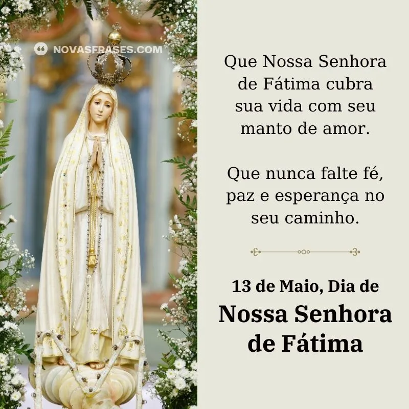 dia da nossa senhora de fatima