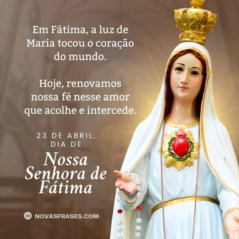 dia de nossa senhora de fatima