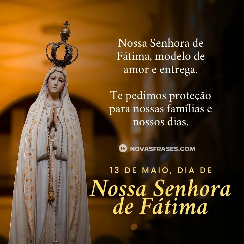 dia de nossa senhora fatima