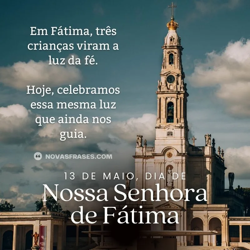 dia nossa senhora de fatima