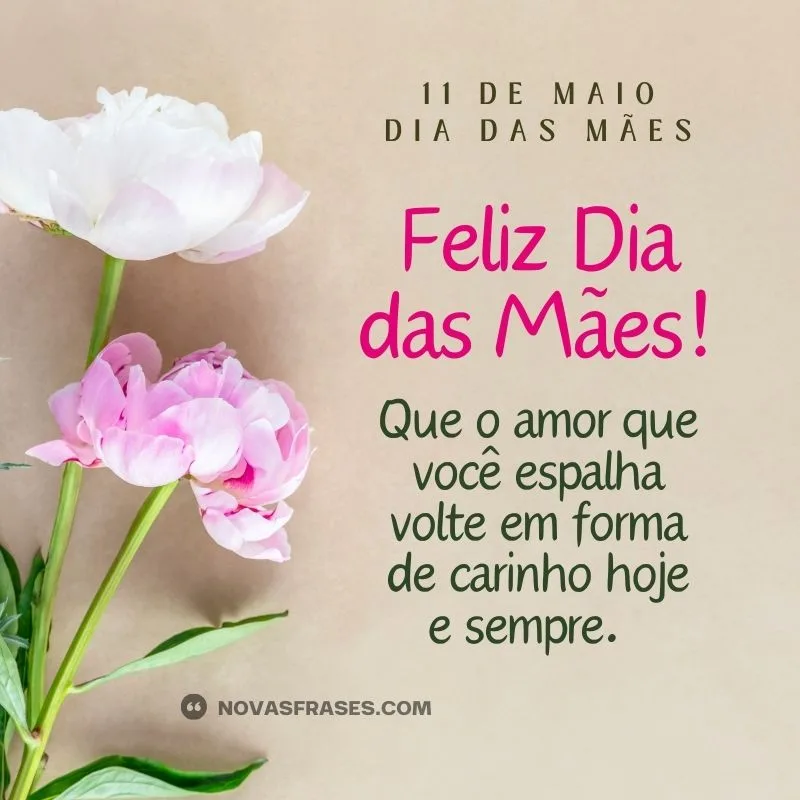 feliz dia das mães 2025