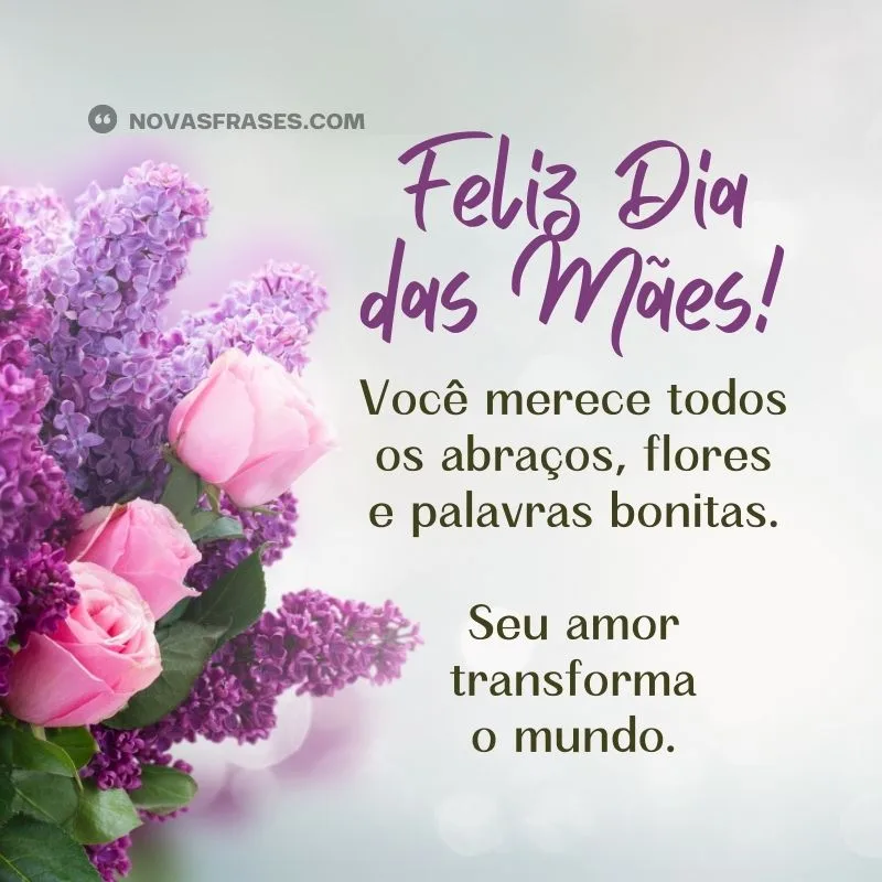 feliz dia das mães mensagem