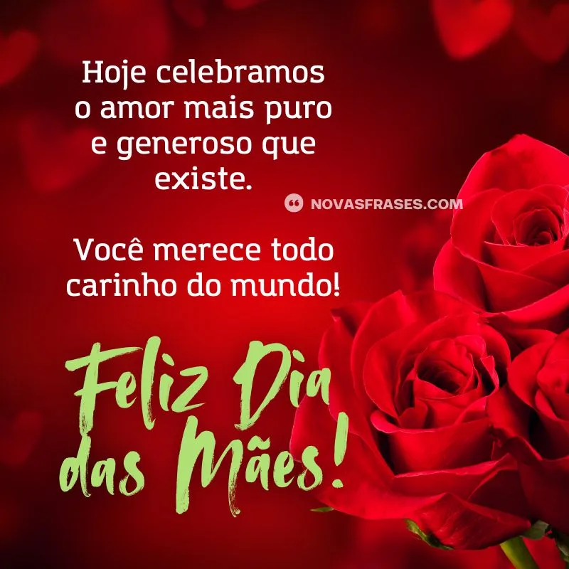 feliz dia das mães