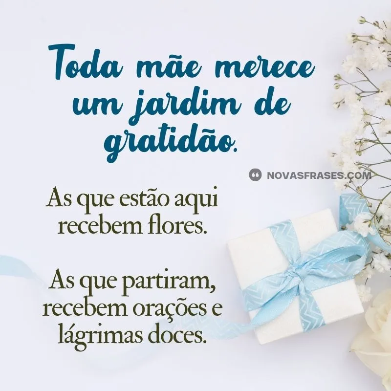 mensagem dia das mães saudade