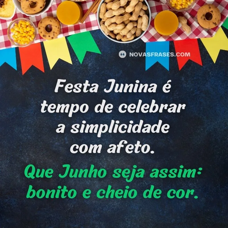 mensagem festa junina