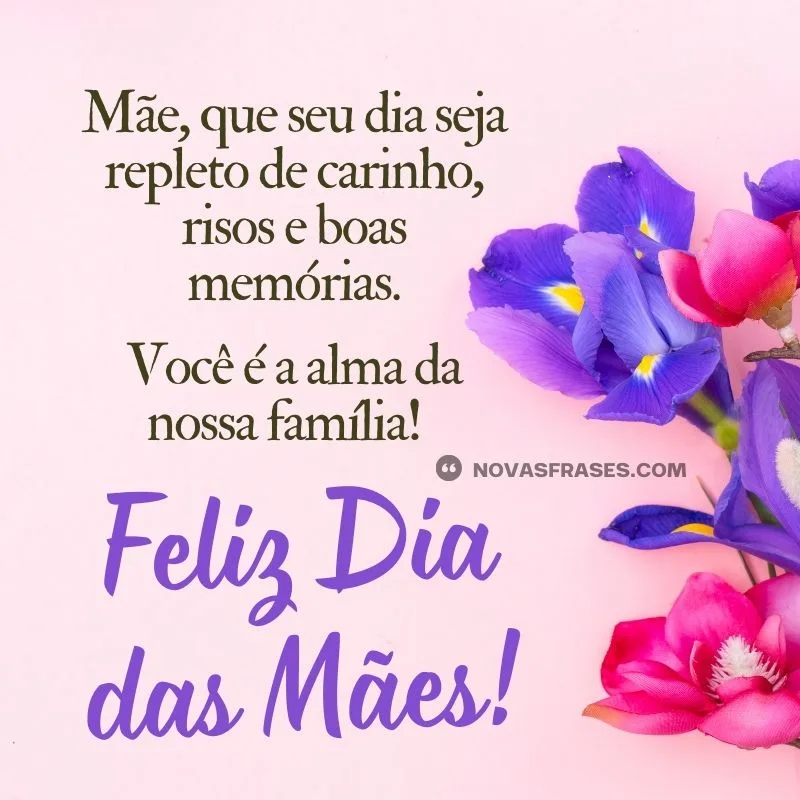mensagem sobre dia das mães
