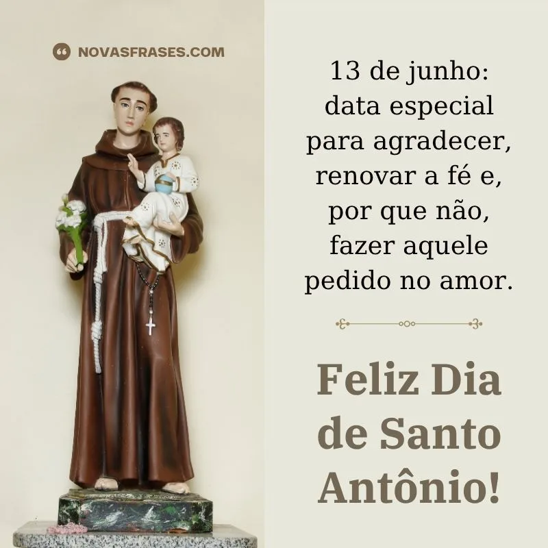13 de junho dia de santo antônio