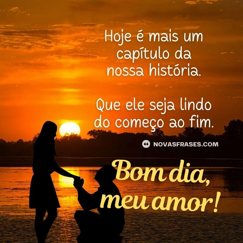 bom dia amor