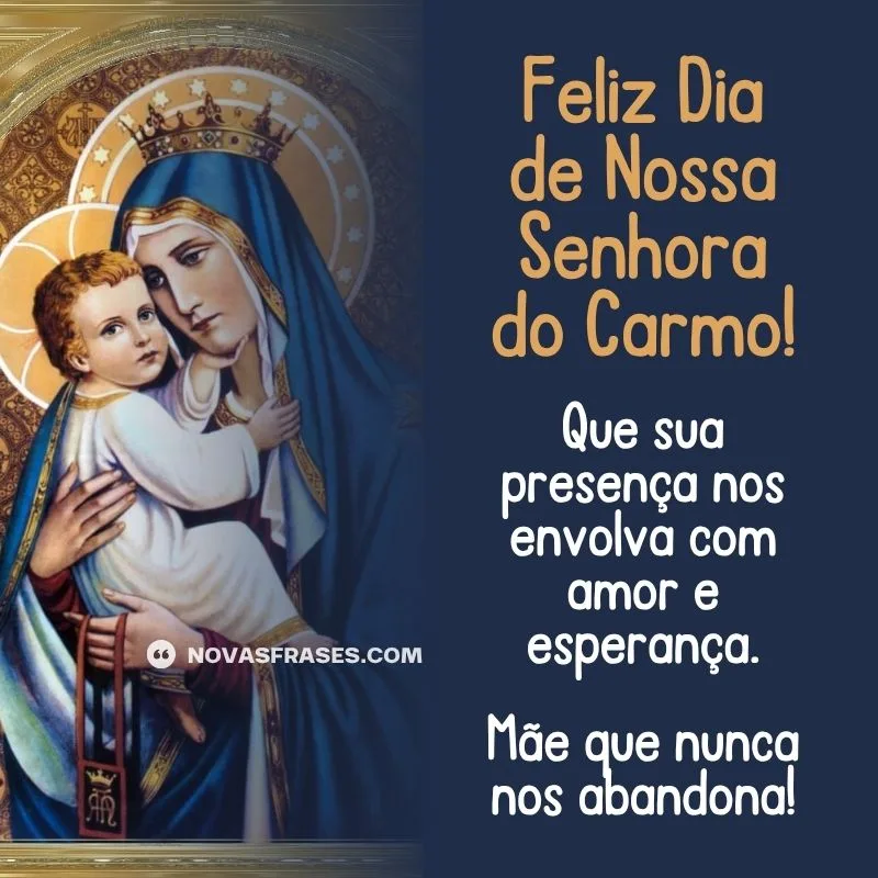 dia de nossa senhora do carmo