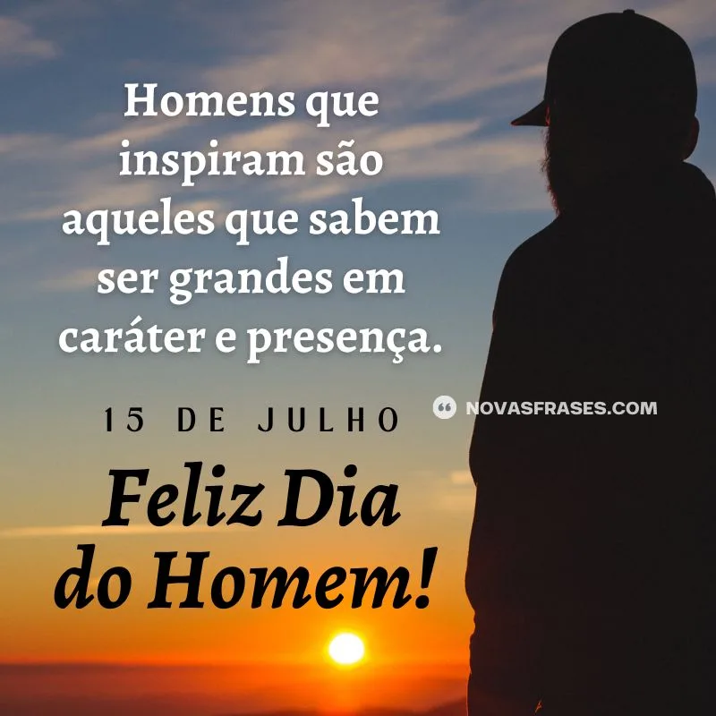 dia do homem 15 de julho