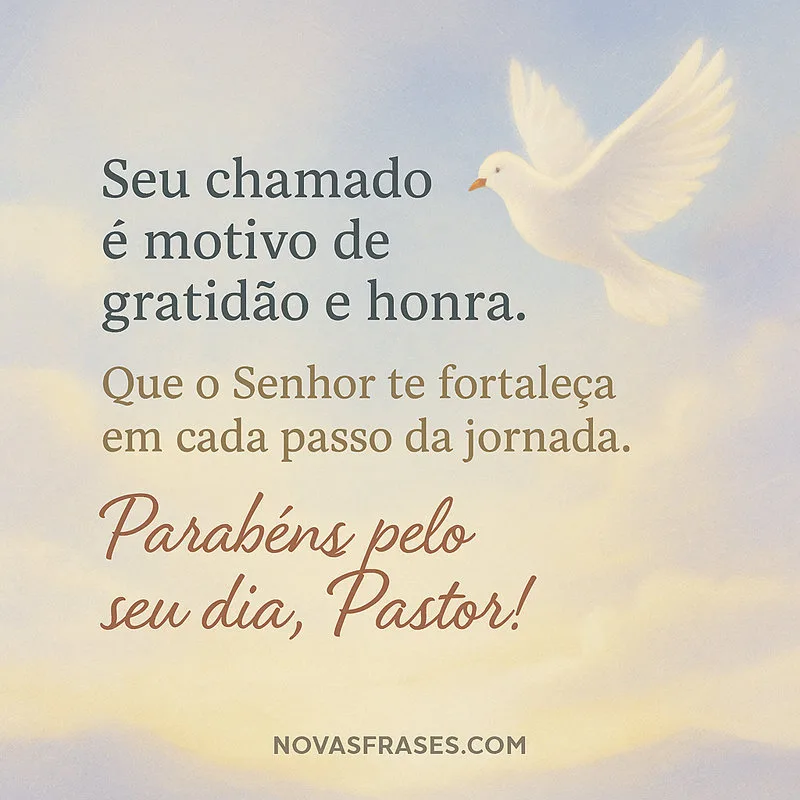dia do pastor