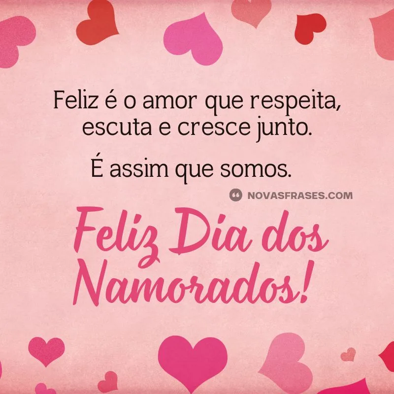 feliz dia dos namorados mensagem