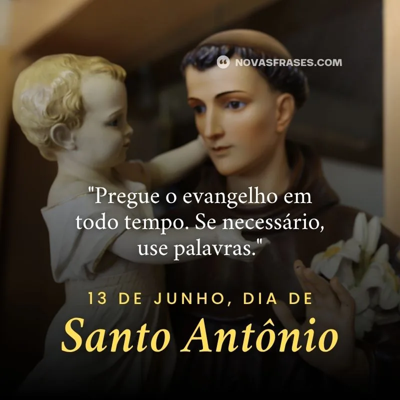 frase dia de santo antônio