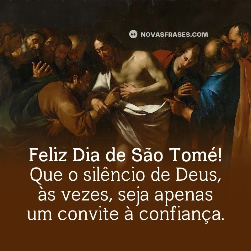 frase dia de são tomé