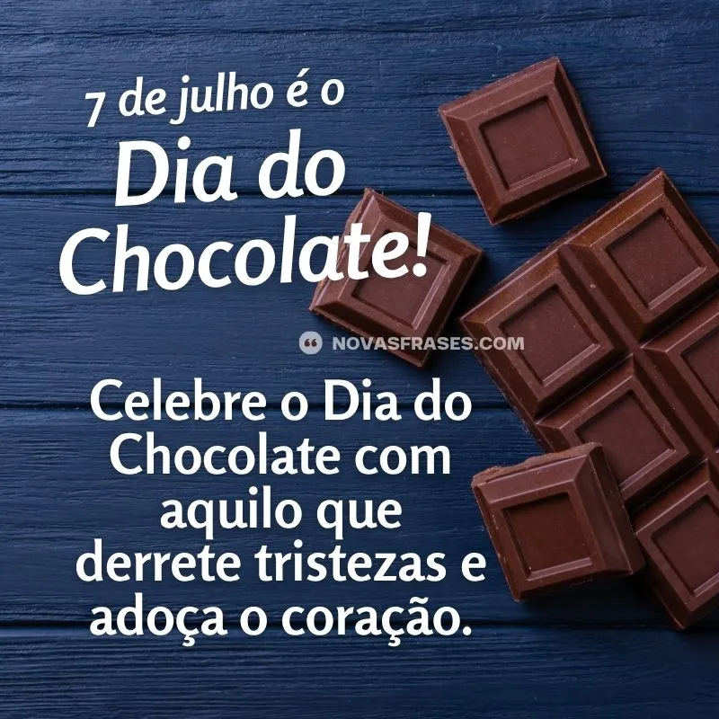 frase dia do chocolate