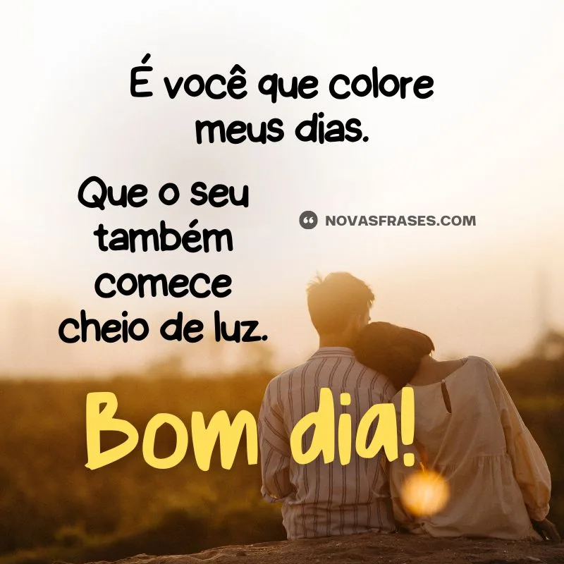frases bom dia amor