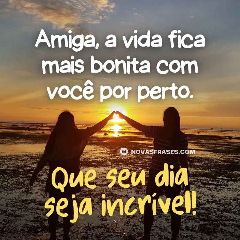 mensagem bom dia amiga