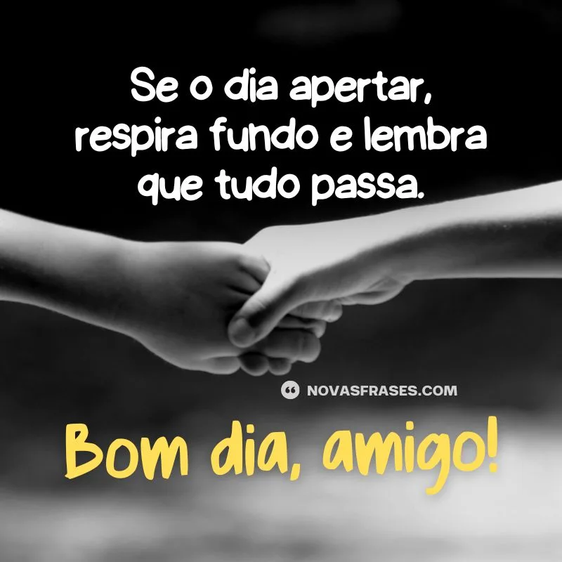 mensagem de bom dia para amigo