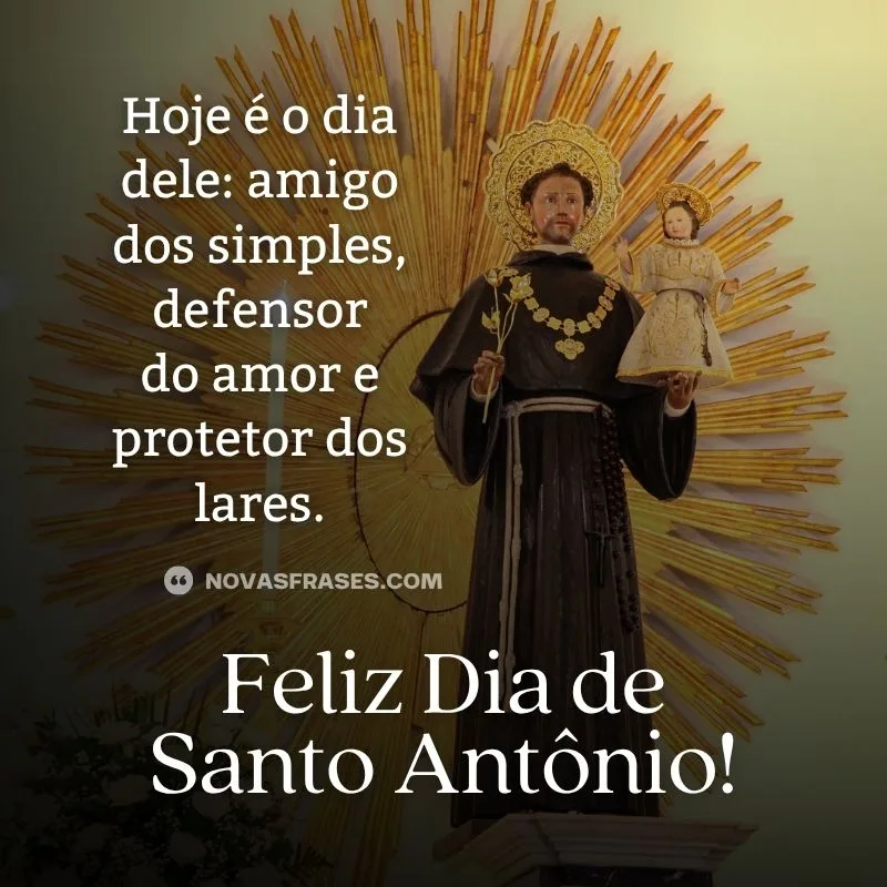mensagem dia de santo antônio